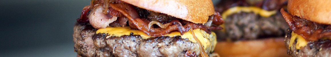 Eating Burger at Stars Hamburgers restaurant in Arcata, CA.